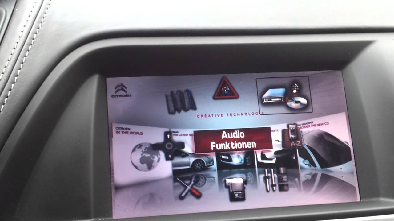 How To Install A Sound System In A Car Citroen C5 By Oemcargps1