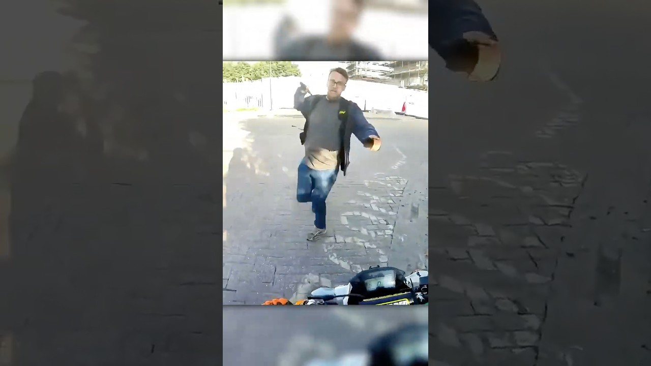 Biker Gets Mistaken for a Moped Robber