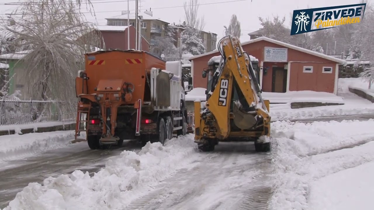 2021 Kar Çalışmaları #erzurum #palandokenbelediyesi