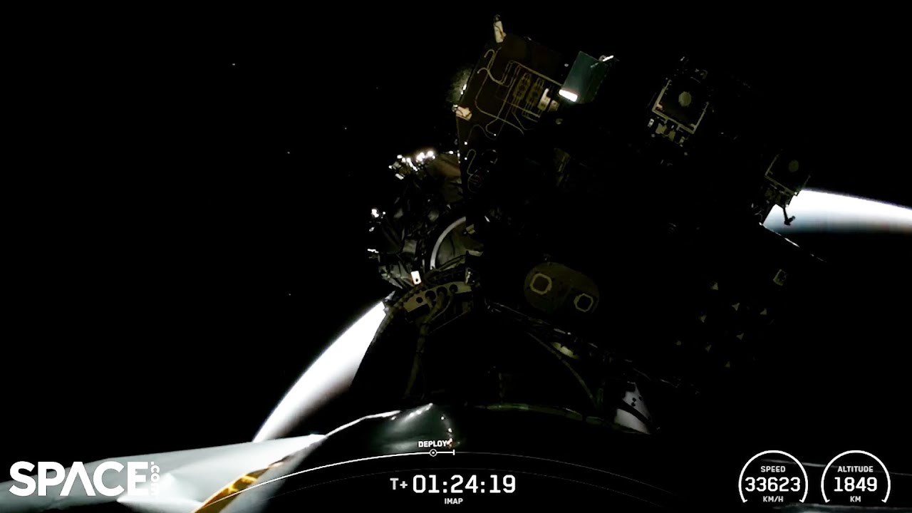 SpaceX deploys NASA IMAP probe in controlled spin before releasing more satellites