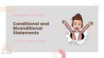 Conditional and Biconditional Statements