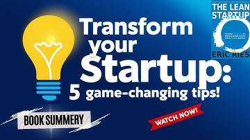 From Idea to Innovation: Unleash Your Entrepreneurial Potential with The Lean Startup