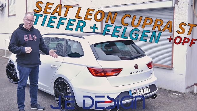 Seat Leon 5F FR Widebody von JE jetzt mit verstellbaren Heckflügel