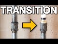How to TRANSITION (PEX | COPPER | POLYB | CPVC | GALVANIZED) (COMPLETE GUIDE) | GOT2LEARN