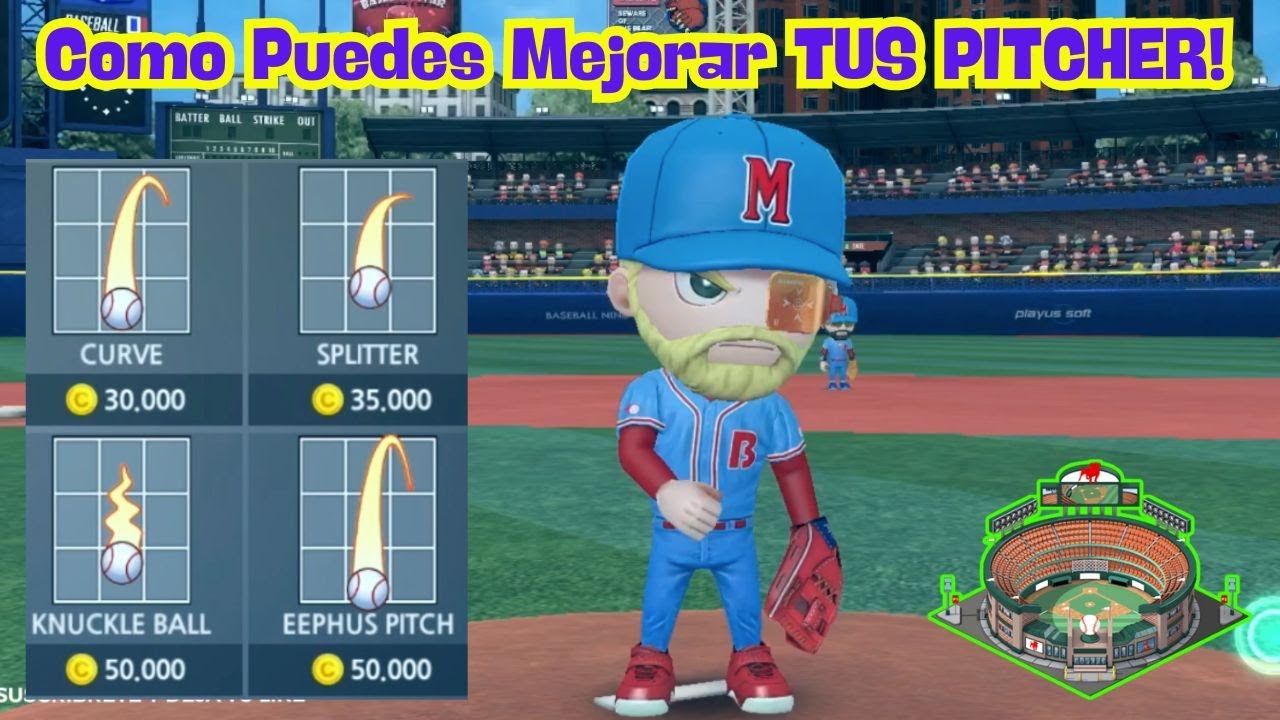 ✅ BASEBALL 9 COMO MEJORAR UN PITCHER ATRIBUTOS PERSONALIZAR LANZAMIENTOS TIPS TRUCOS RECOMENDACIONES