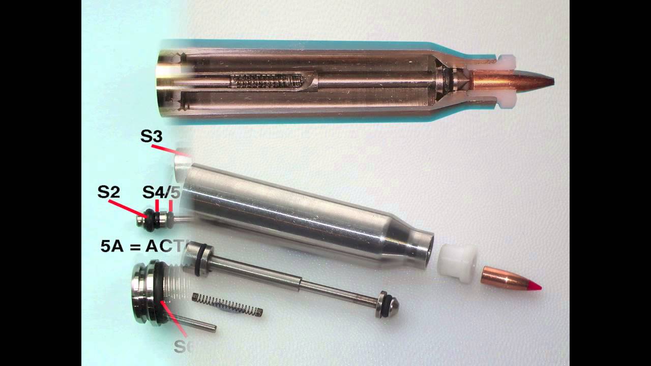 .338 Lupra Magnum Air Rifle. Inspired by 'Accuracy International