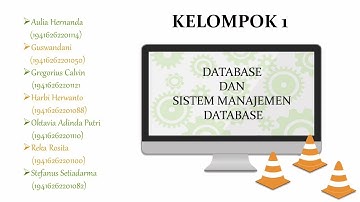 Penjelasan Database dan sistem manajemen database