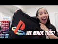 Making a Playstation 5 Hoodie! Gamers Sweatshirt with Embroidery, Vinyl & DTG