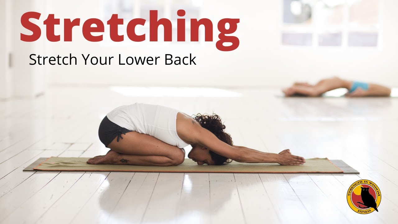 Stretch Your Lower Back - Lying T-Spine Mobility - YouTube