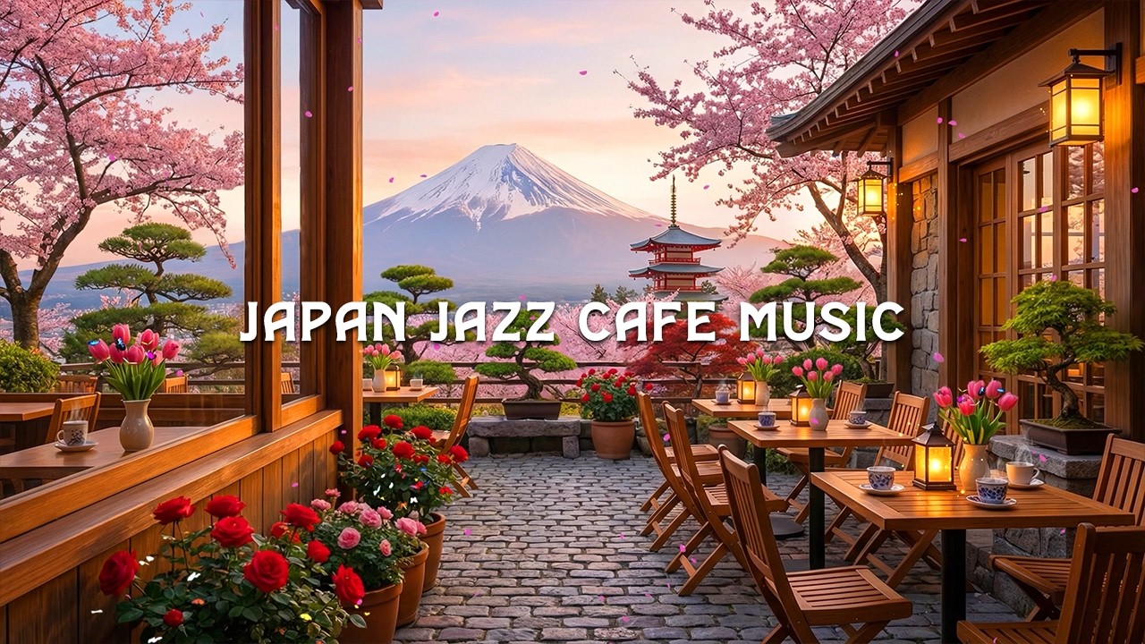 Japan Jazz Cafe Music ☕ Morning Coffee Jazz with Soft Piano Jazz Music For Study & Focus (勉強 集中)