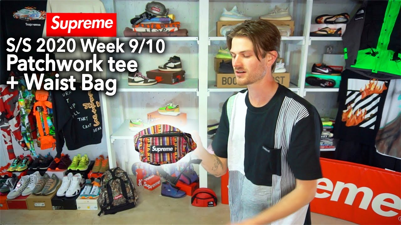 #Supreme SS20 week 9/10 WaistBag + Patchwork Pocket Tee detailed review #Supreme SS20 week 9/10 WaistBag + Patchwork Pocket Tee detailed review