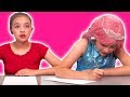 PRINCESS SCHOOL TEST 🎓 Lilliana Helps Isabella To Cheat! - Princesses In Real Life | Kiddyzuzaa
