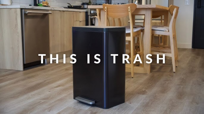 Simplehuman 58L Dual Compartment Step Can + Compost Caddy (Unboxing & First  Impressions!) 