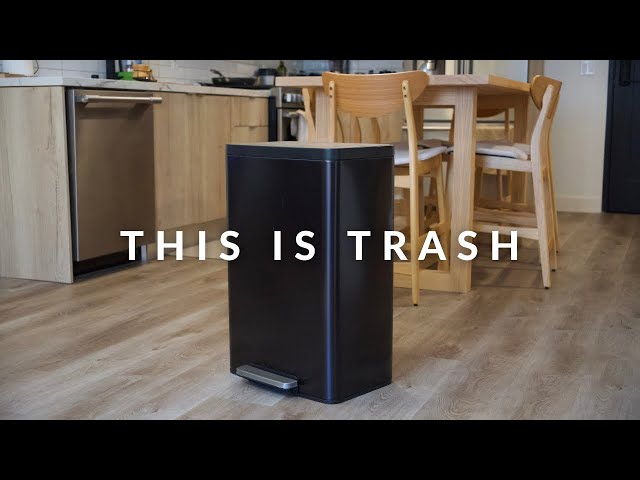 Kohler Stainless Steel Garbage Can review vs simplehuman Best trash can  2020 Kohler K-20940-ST 