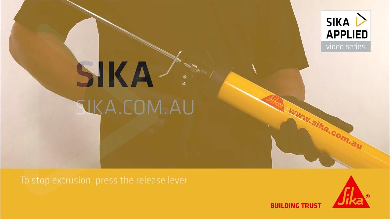Sika Professional Sausage and Cartridge Caulking Gun WT250XL YouTube