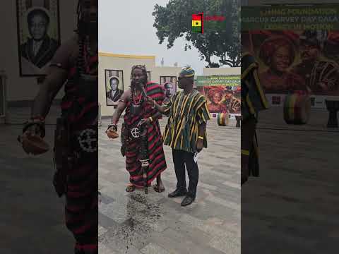 Ɔbenfo Ọbádélé Kambon Pours Libation at MMGF Gala |…