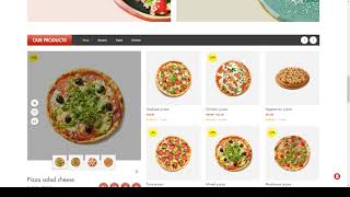 Past - Pizza and Fast Food WooCommerce Theme bootstrap 4 auto parts Build Website