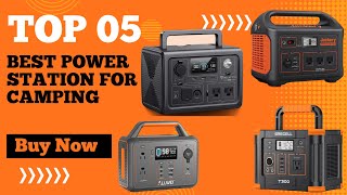 Top 5 Best Power Station for Camping in 2024 |  Best Solar Power Station for Camping
