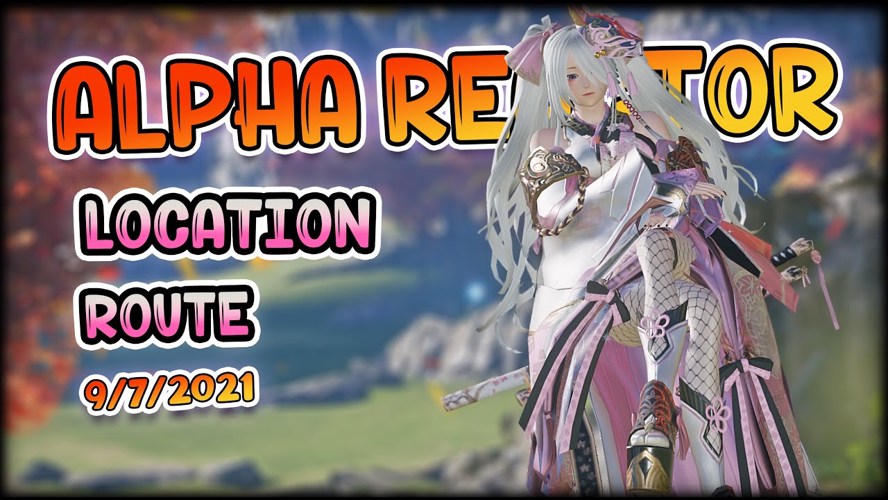 PSO2: NGS Alpha Reactor: Route & Location 【9/7/2021】 - YouTube