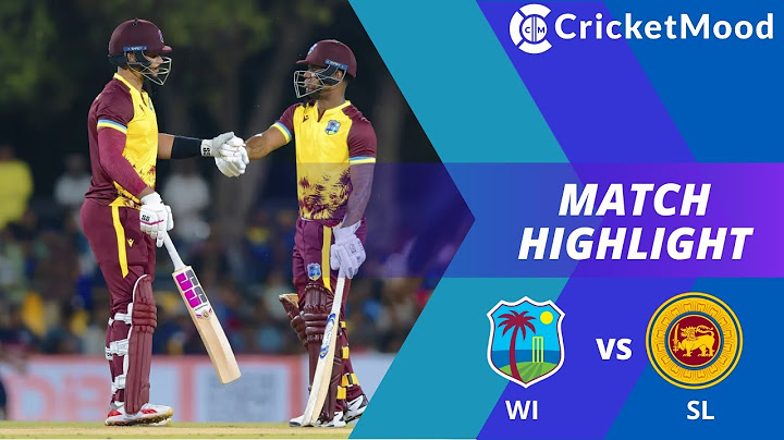1st T20I | Highlights | West Indies Tour Of Sri Lanka | 13th October 2024
