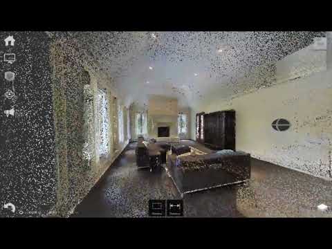 Point Cloud Converted From Matterport Object File
