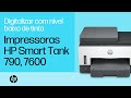 Digitalizar quando os jatos de tinta estiverem baixos | HP Smart Tank 790, 7600 | HP Support