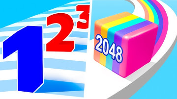 Jelly Run 2048: New Shape vs Crazy Number Run - Max Level Gameplay (Part 3)