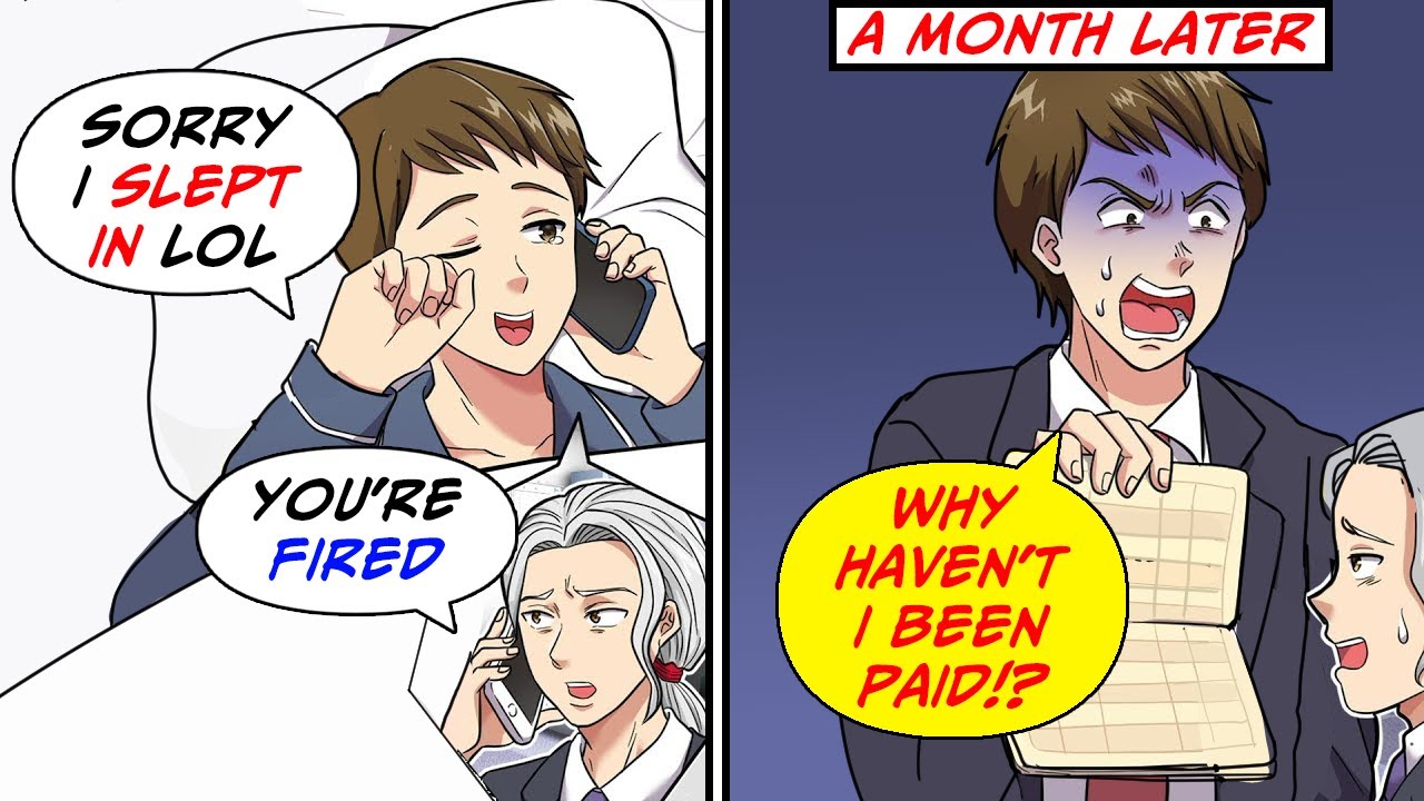 A new hire was late on his first day because he slept in, and he continued to be late every day