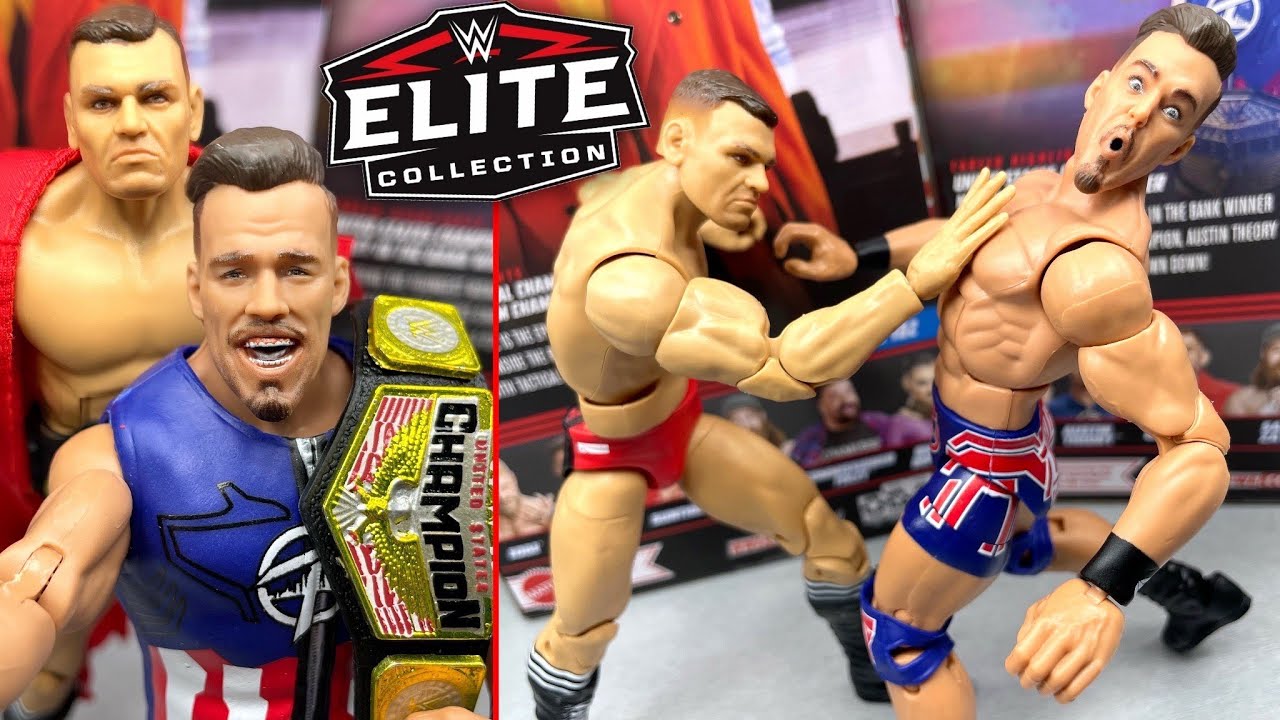 WWE ELITE 102 GUNTHER & AUSTIN THEORY FIGURE REVIEW!