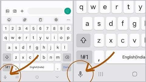 Samsung Galaxy A14 5G | How to Bring Back Missing Microphone Voice Input Button On Samsung Keyboard