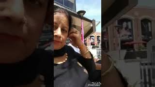 Rajkumar and sunita kumari travelling in Brampton Downtown,Canada 2019