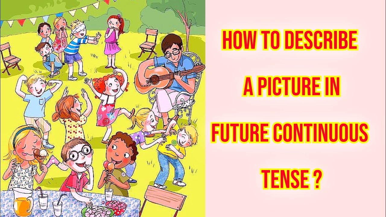 Describe the Picture in Future Continuous Tense | English Practice for Beginners ⭐⭐