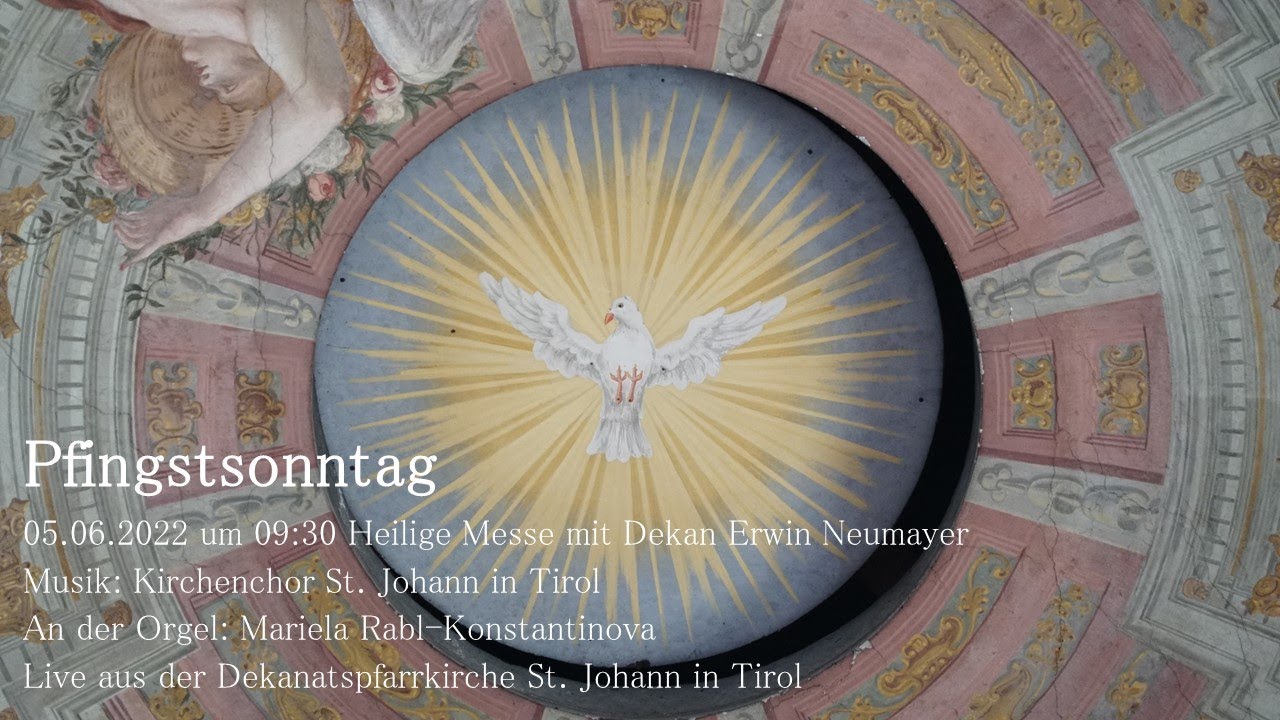 Gottesdienst am Pfingstsonntag, 05. Juni 2022 - YouTube