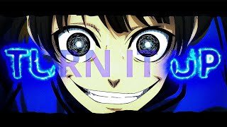 Blue Lock Episode 9 - Turn It Up 4K [Edit/AMV]!