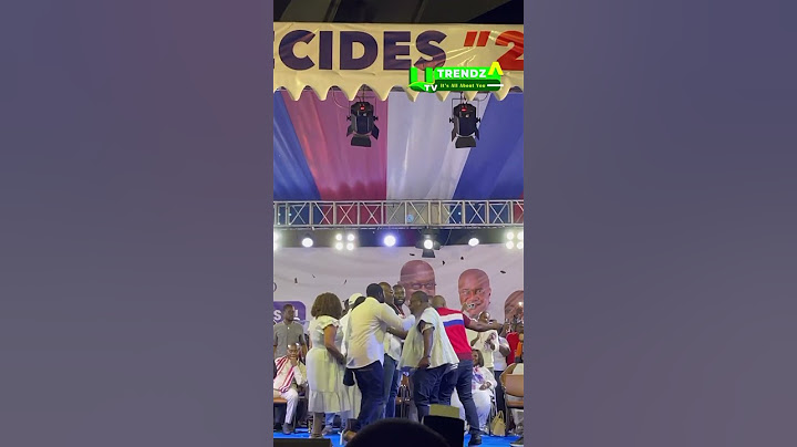 Hon Kennedy Agyapong Shows up to Support Dr Bawumia
