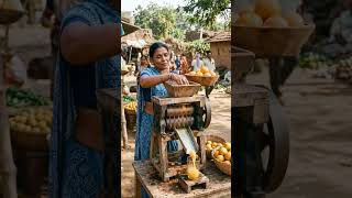 Desi Jugaad Orange Juice Machine  | Automatic Village Innovation
