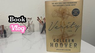 Book Vlog/ Read The Bonus Verity Chapter With Me