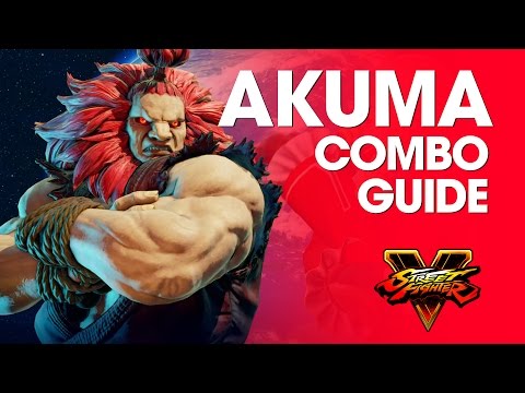 Street Fighter V: AKUMA Combo Guide