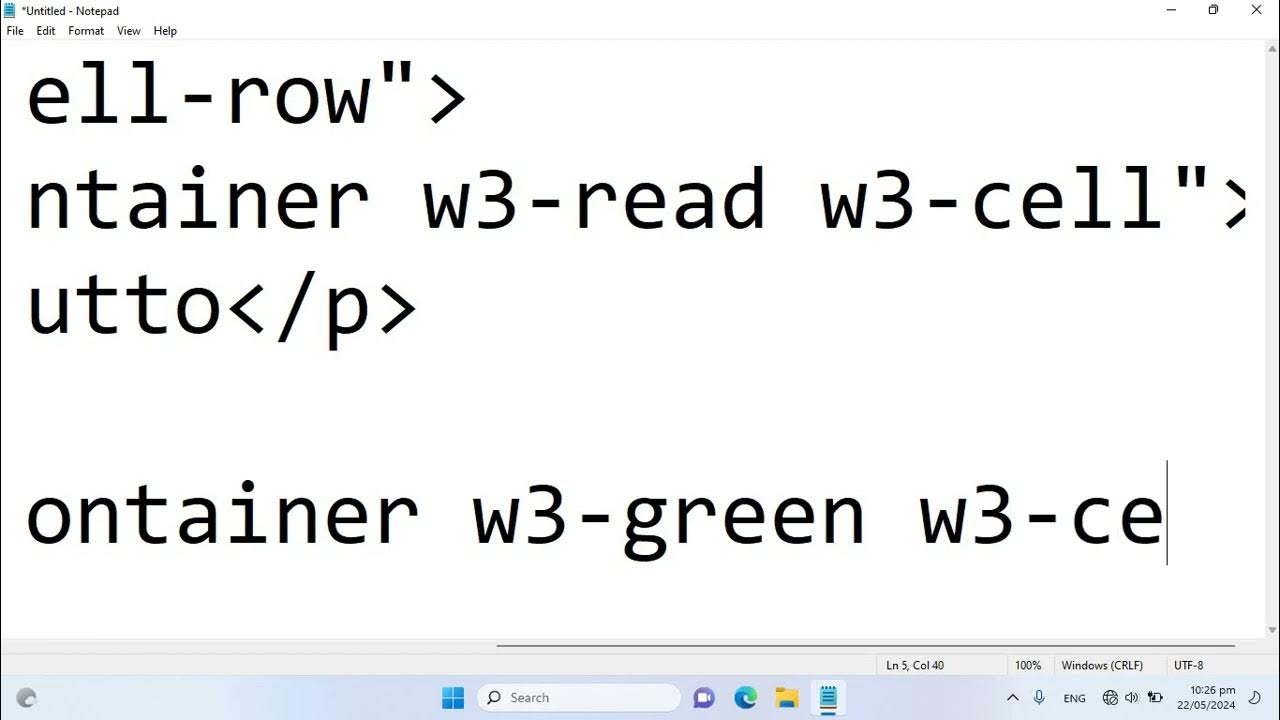 HTML Program 2016 Lecture 23 | HTML code with Harry | HTML CSS project ...