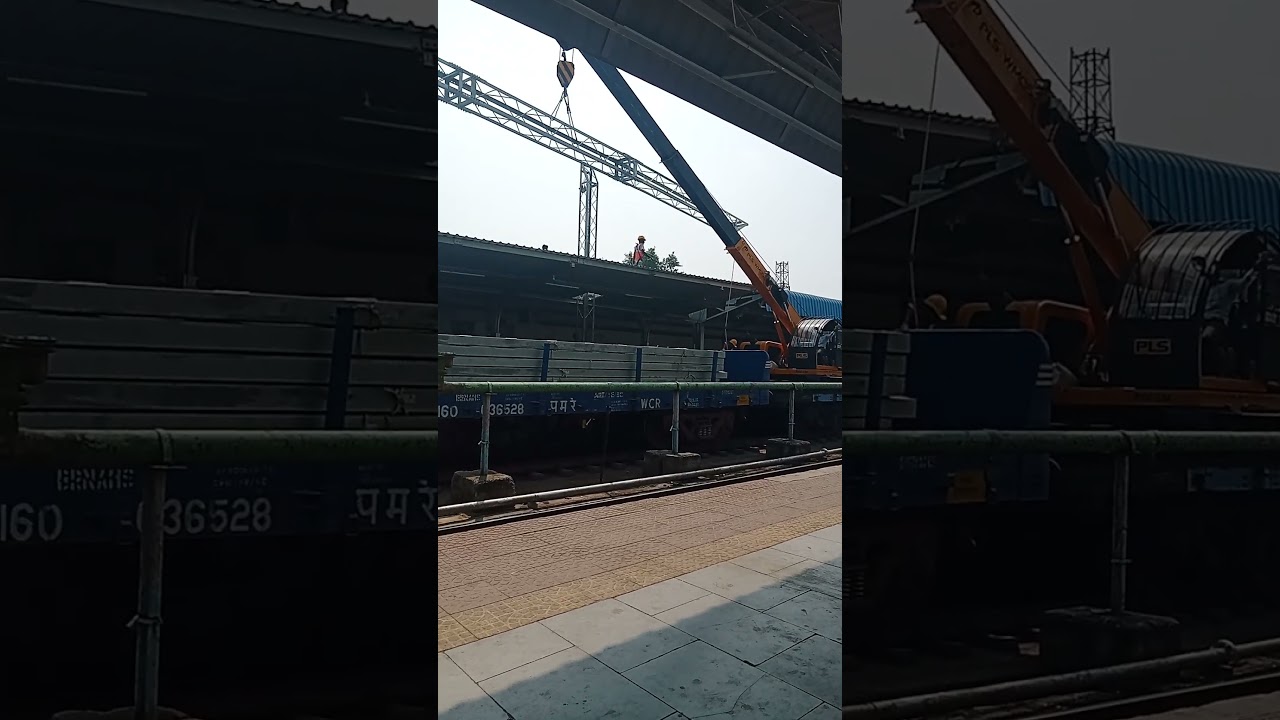 Purna junction electrification work 