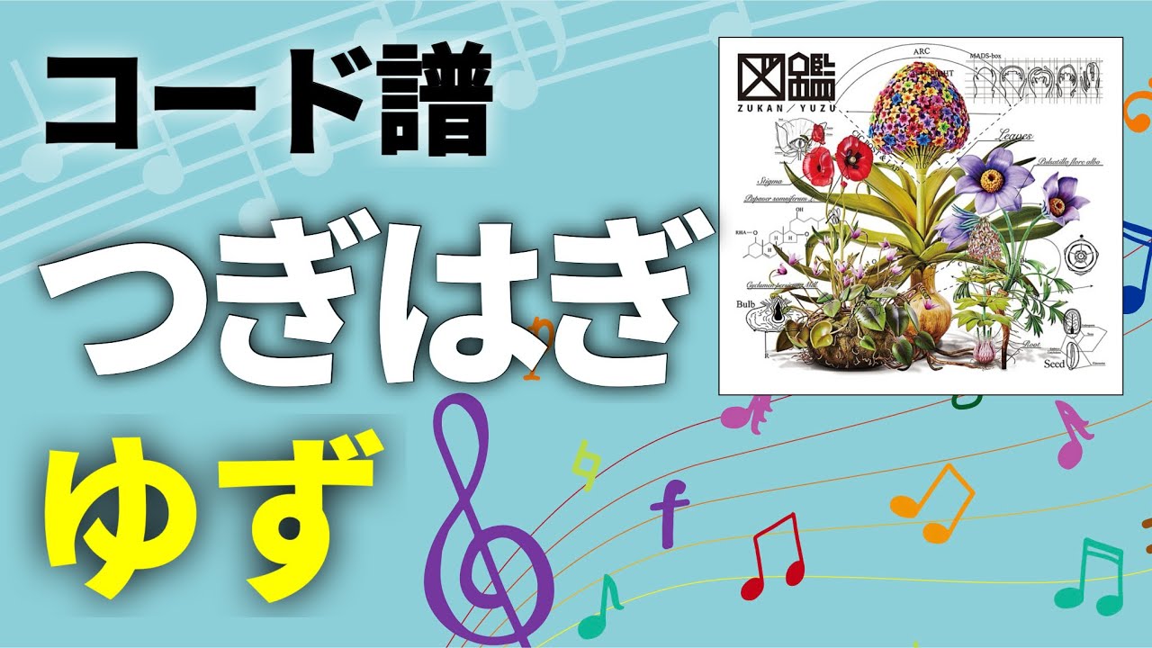 【コード譜】つぎはぎ / ゆず【ゆず図鑑】