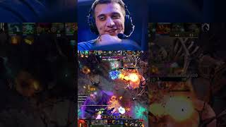 arteezy doing a triple kill against liquid in bali major #dota2 #dota2highlights