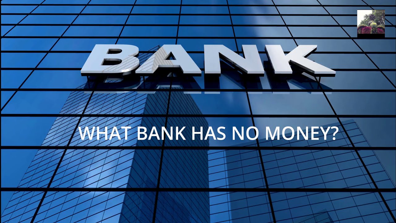 What Has A Bank But No Money? Update