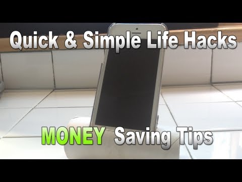 Quick & Simple Life Hacks 9 - Money Saving Tricks