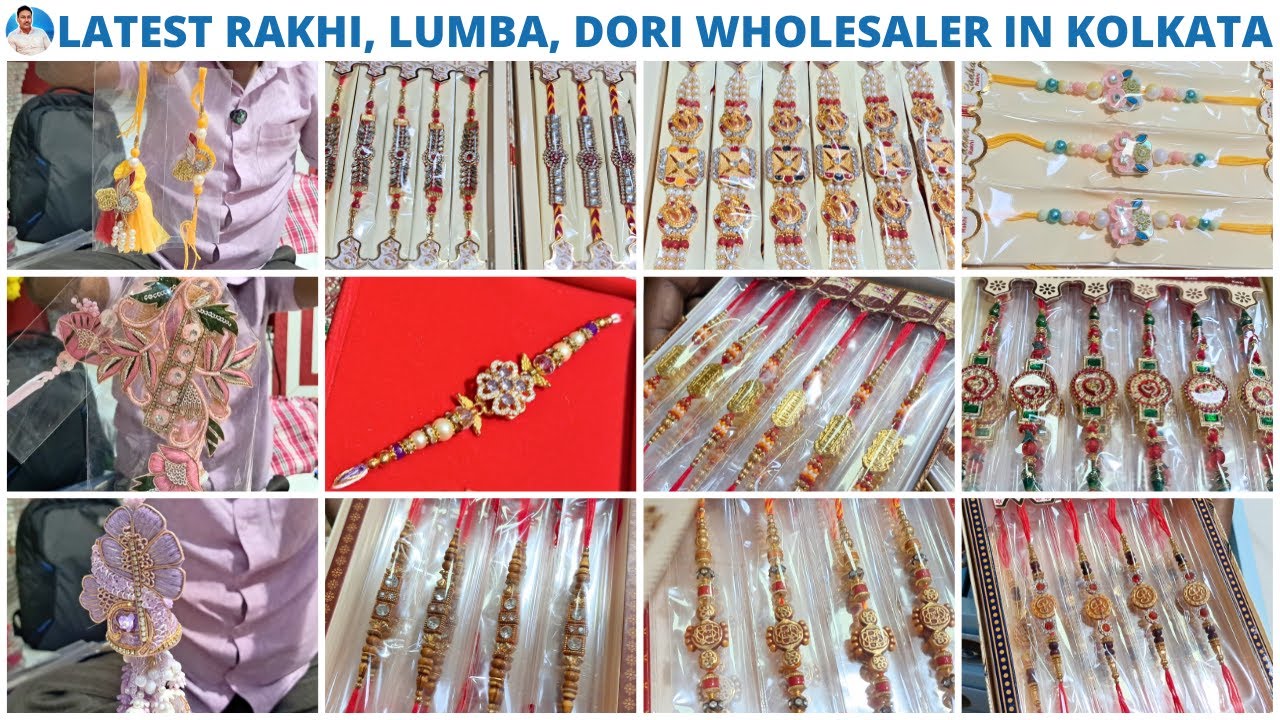 Designer Rakhi, Lumba, Dori, Bhaiya-Bhabhi Latest Collection Wholesaler in Kolkata