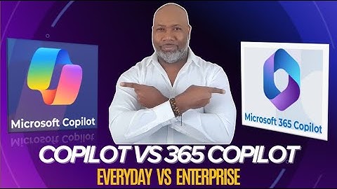 Microsoft Copilot vs Microsoft 365 Copilot Explained - 2025 Productivity Tutorial