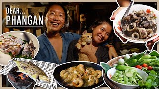 The Ultimate THAI SEAFOOD Feast! Unseen Local Island Food!! Hidden Gem of Koh Phangan, Thailand