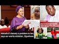 NATASHA’S BEAUTY A PROBLEM TO  HER EX MINISTER OF WOKR OGUNLEWE SHADE ATTAVKS SEN. NATASHA