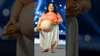 Kumar 777 Magic Talent A Fat Women Confidencely Eating Burggr