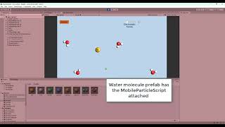 Chemistry with Unity:  Video #11 -- Solvation Simulation (intermolecular forces)